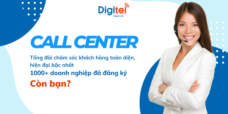Đăng ký dịch vụ call center với Digitel